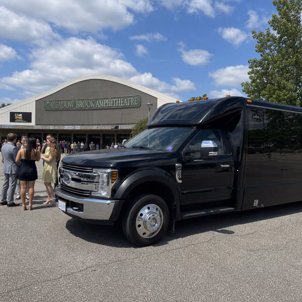 Rent a Bus to Meadow Brook Amphitheatre