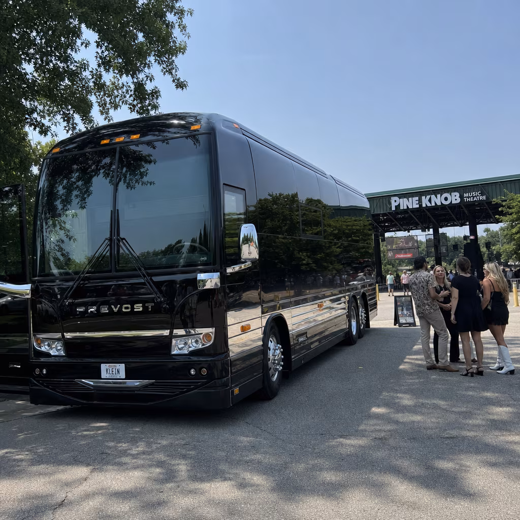 Rent a Bus to Pine Knob Music Theatre