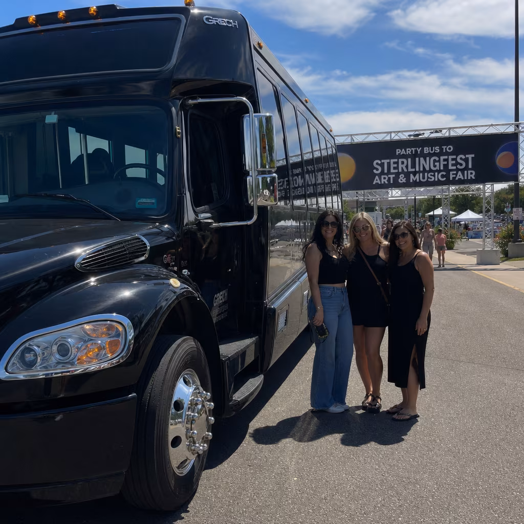 Party Bus to Sterlingfest Art & Music Fair