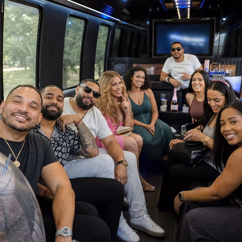Sterling Heights Birthday Transportation fleet vehicle
