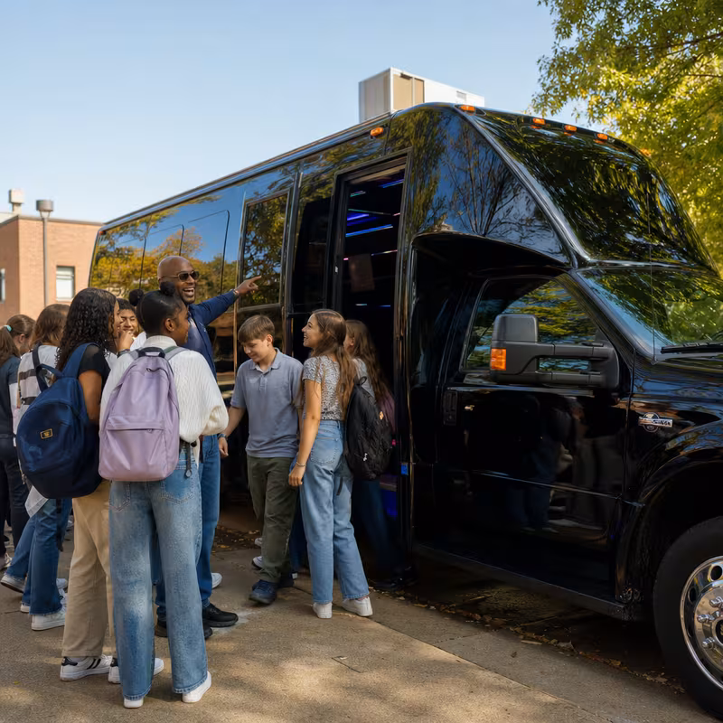 Sterling Heights School Transportation fleet vehicle