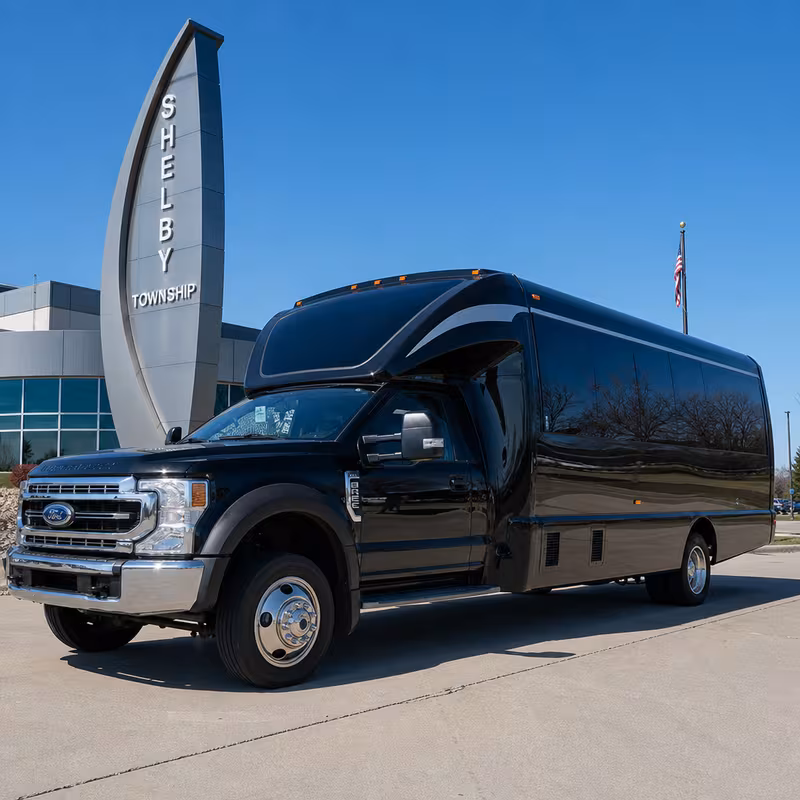 Shelby Township Party Bus Rental