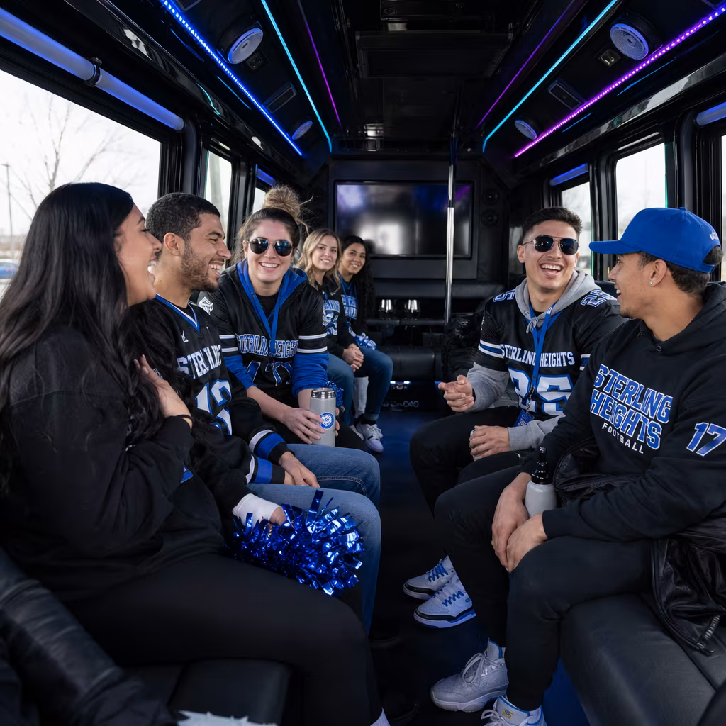 Sterling Heights Sporting Event Transportation