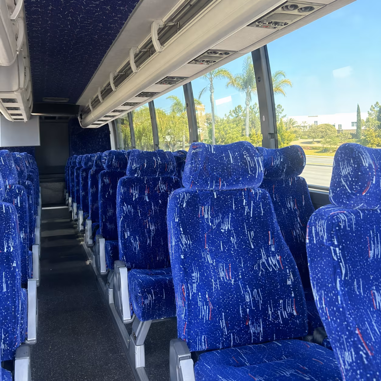 Sterling Heights Airport Shuttle & Transportation party bus exterior