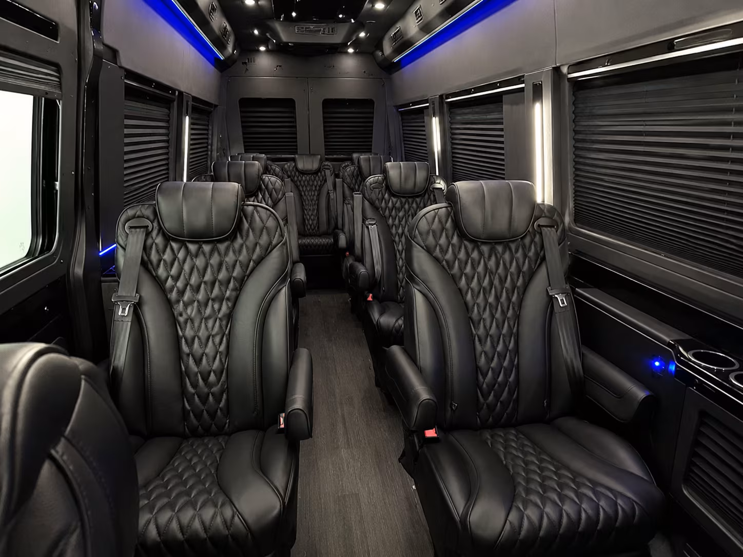 Sterling Heights Airport Shuttle & Transportation party bus exterior