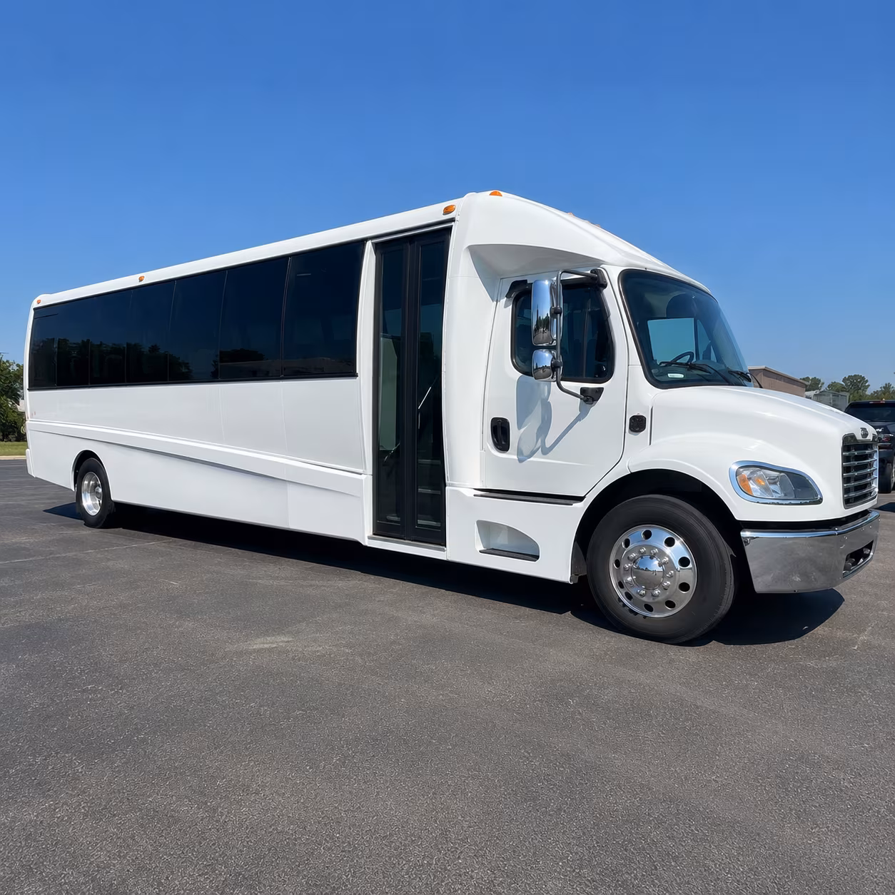 Sterling Heights Airport Shuttle & Transportation party bus interior