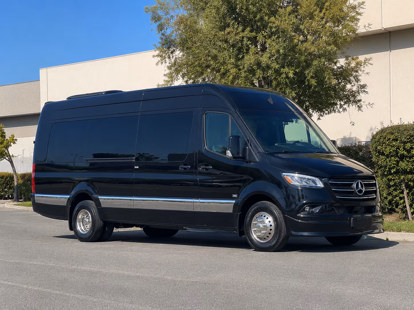 Sterling Heights Corporate Transportation party bus exterior