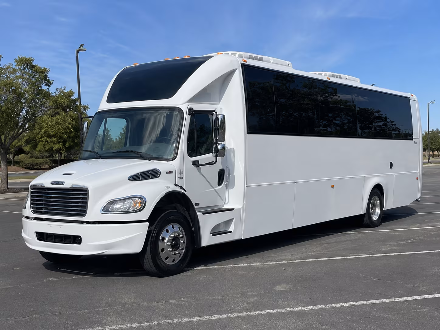 Sterling Heights Winery Tour & Pub Crawl Transportation party bus exterior